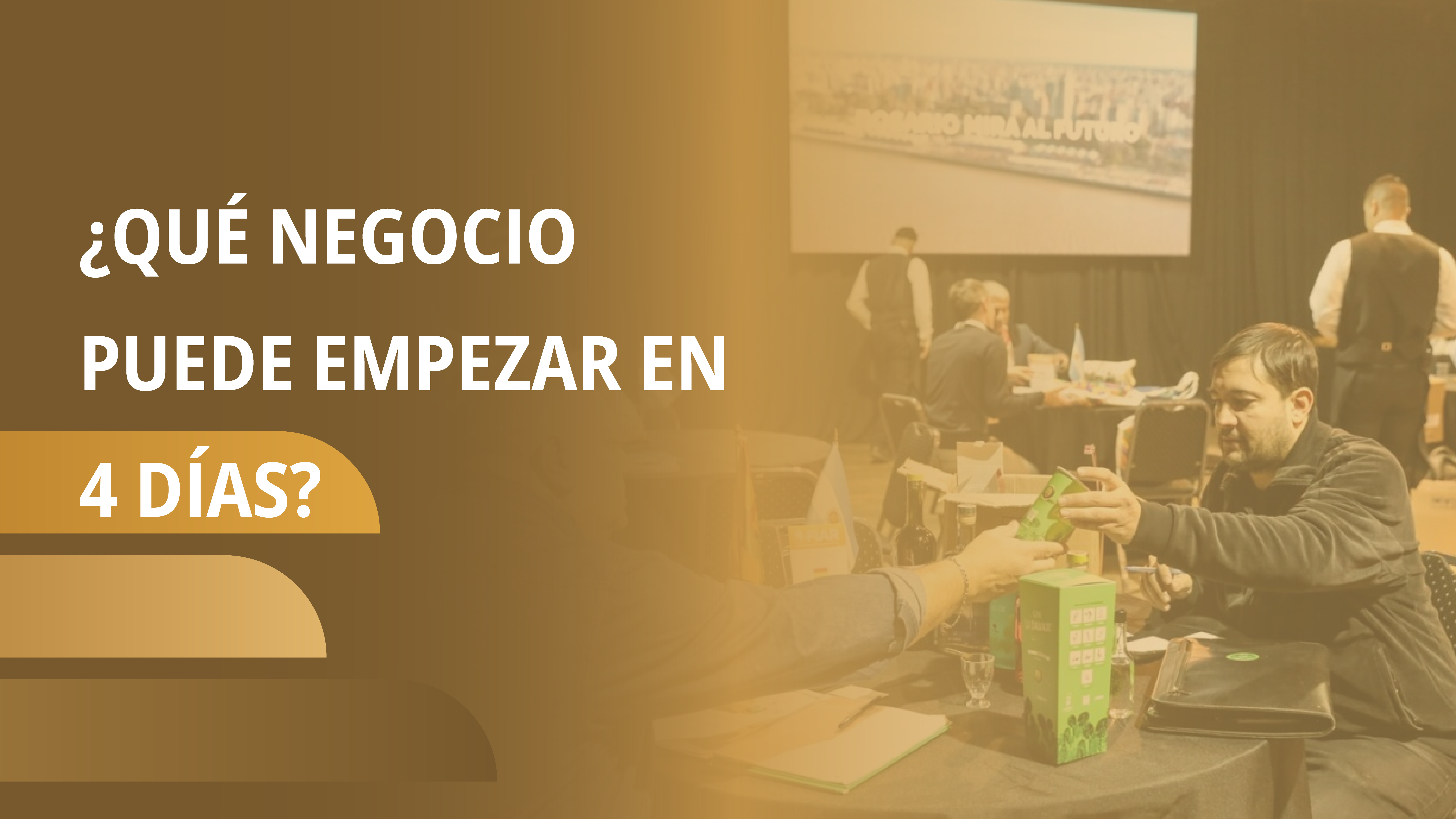 ¿Qué negocio puede empezar en 4 días? Cómo funciona una ronda de negocios
